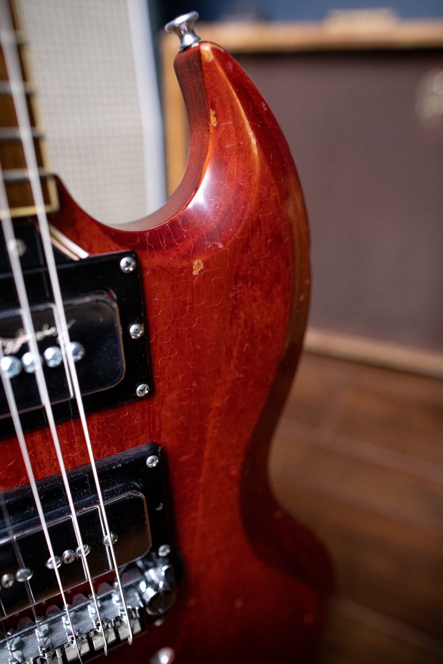 Gibson Tony Iommi "Monkey" 1964 SG Special Replica Left Handed Electric Guitar - Walt Grace Vintage
