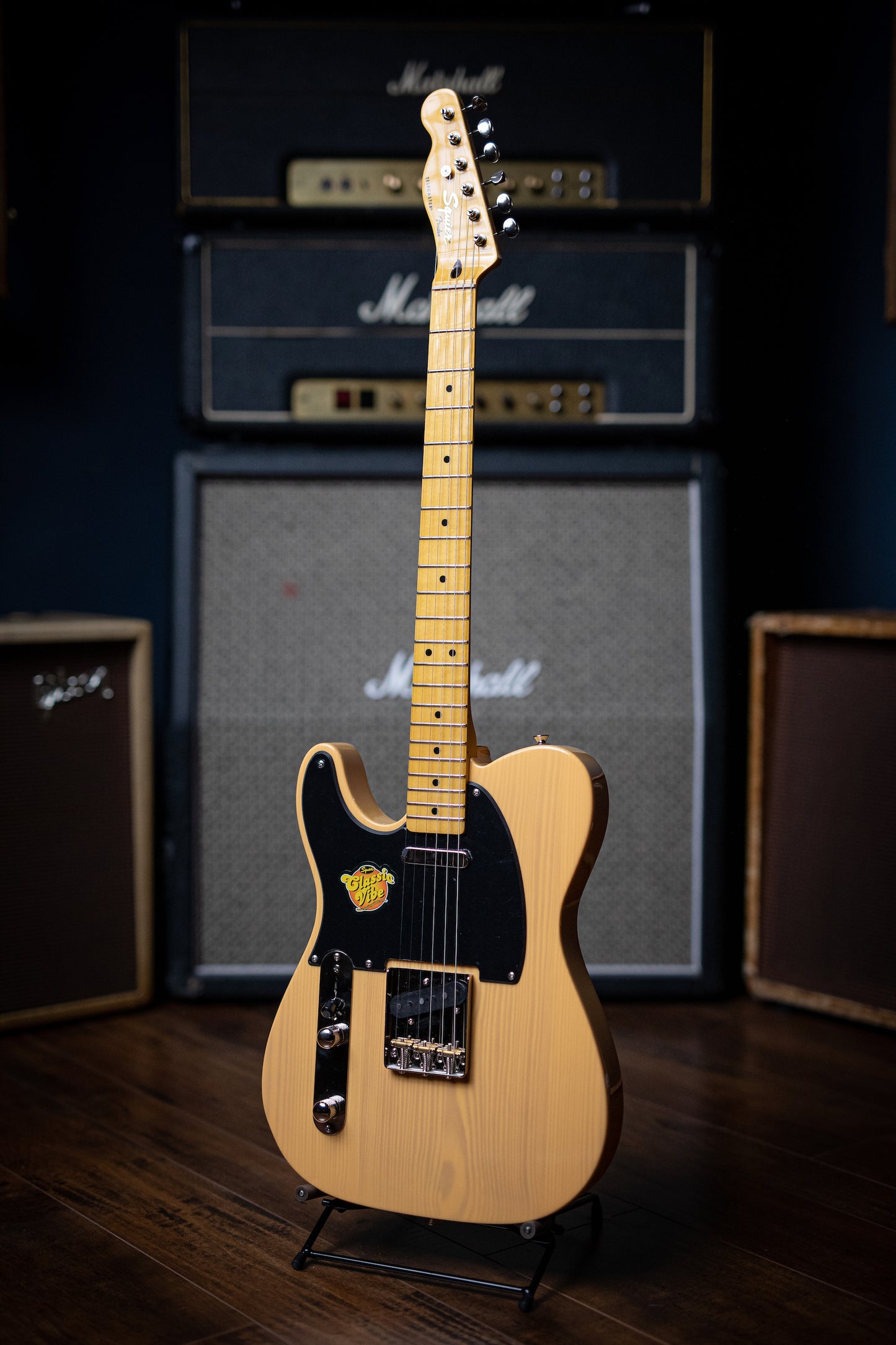 Squier Classic Vibe ‘50s Tele LH Electric Guitar - Butterscotch Blonde - Walt Grace Vintage