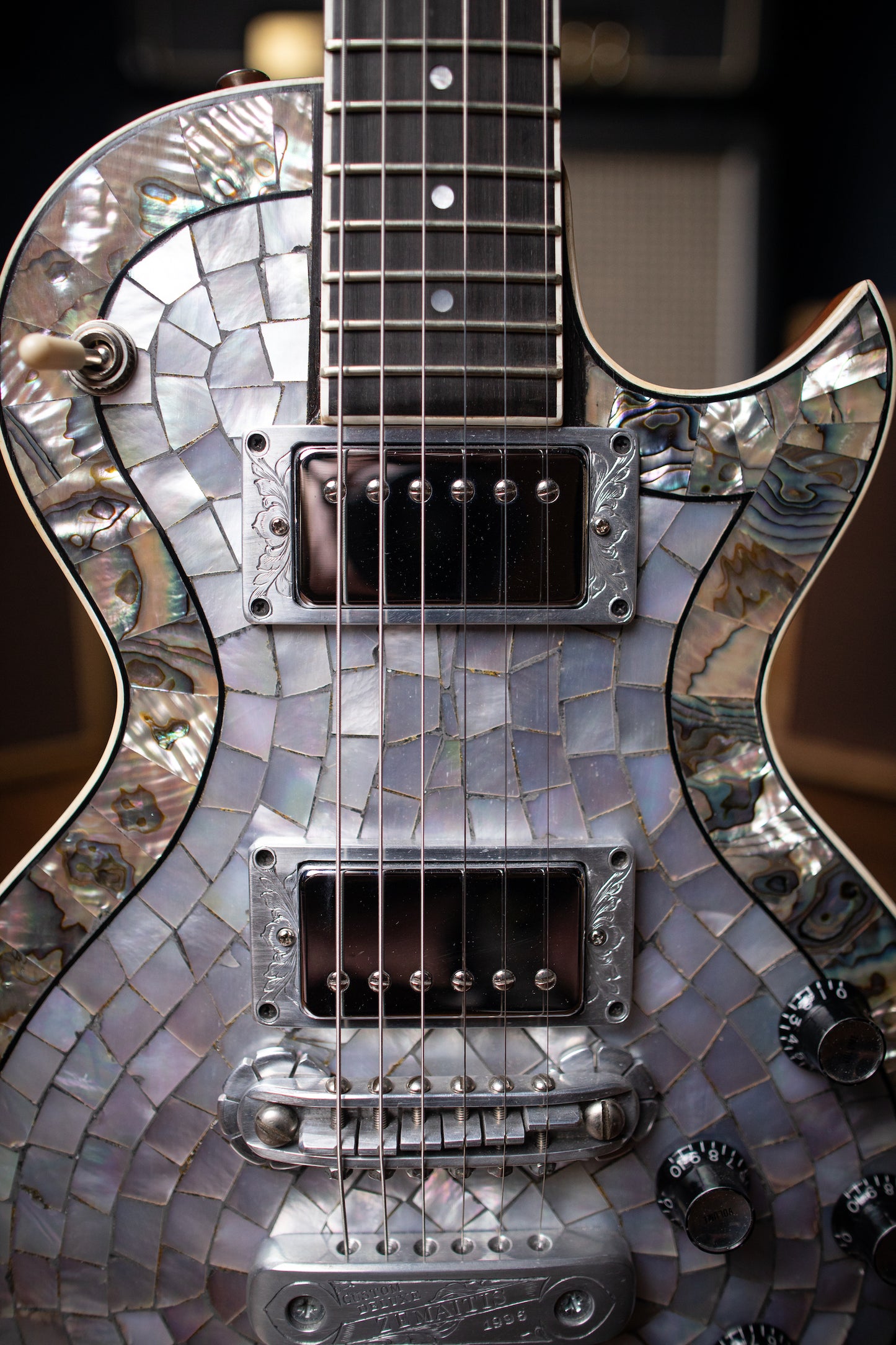 1996 Zemaitis Custom Deluxe Electric Guitar - "Pearl Top" - Walt Grace Vintage