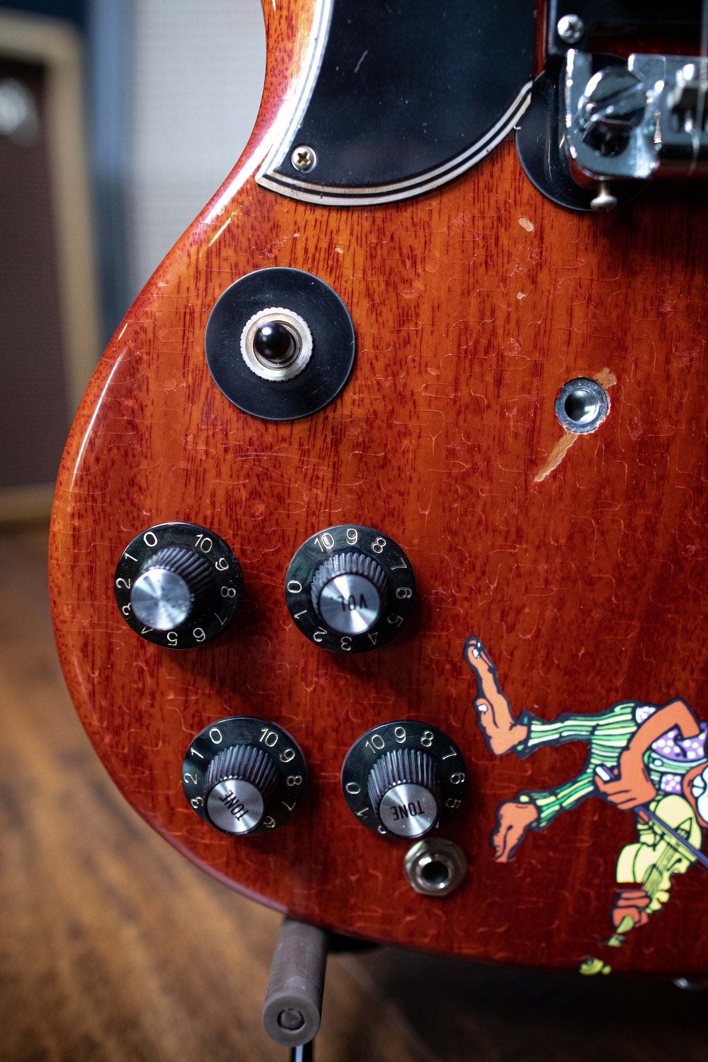 Gibson Tony Iommi "Monkey" 1964 SG Special Replica Left Handed Electric Guitar - Walt Grace Vintage