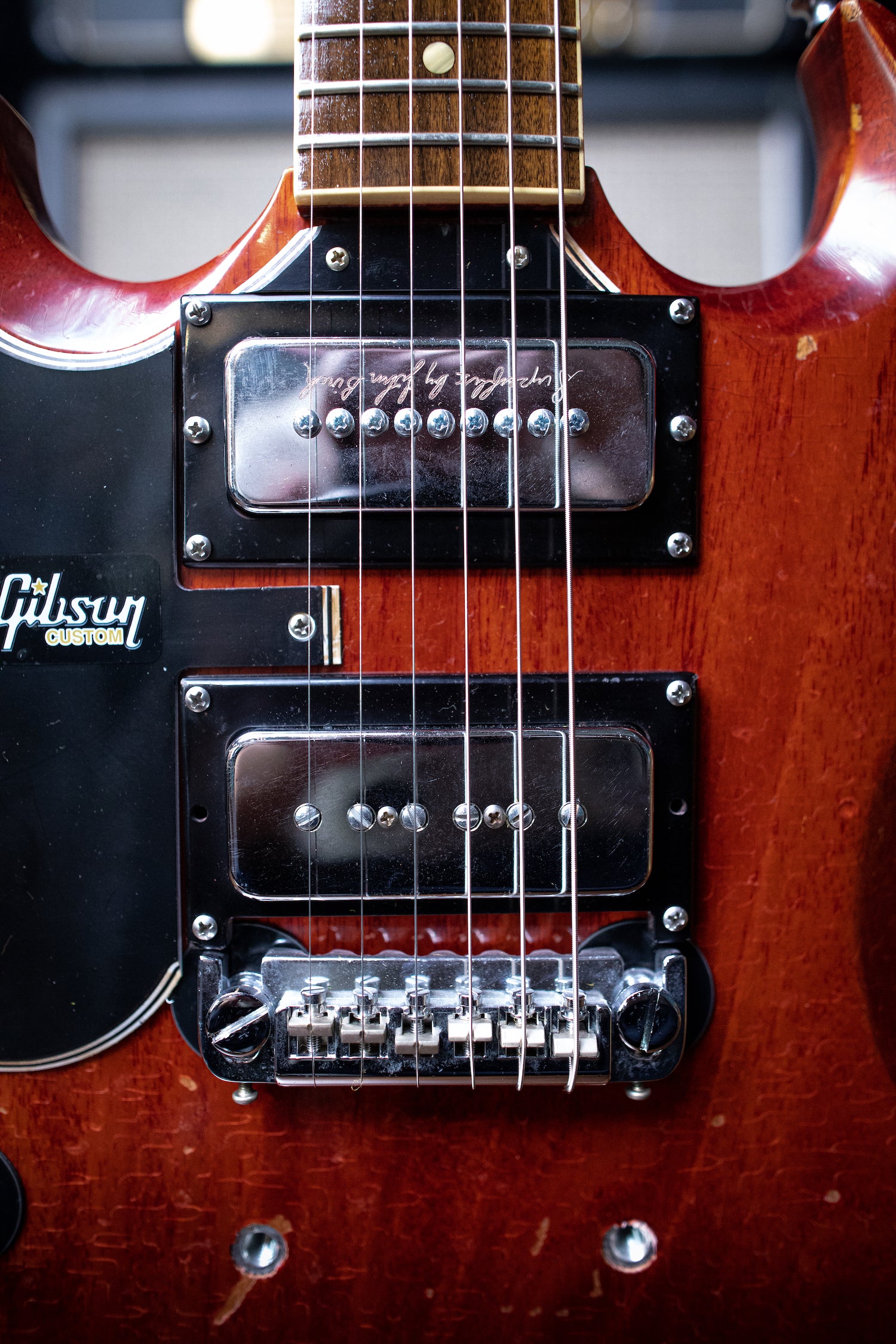 Gibson Tony Iommi "Monkey" 1964 SG Special Replica Left Handed Electric Guitar - Walt Grace Vintage