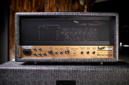 Supro 1699RH Statesman 50 Watt Tube Head - Gray - Walt Grace Vintage
