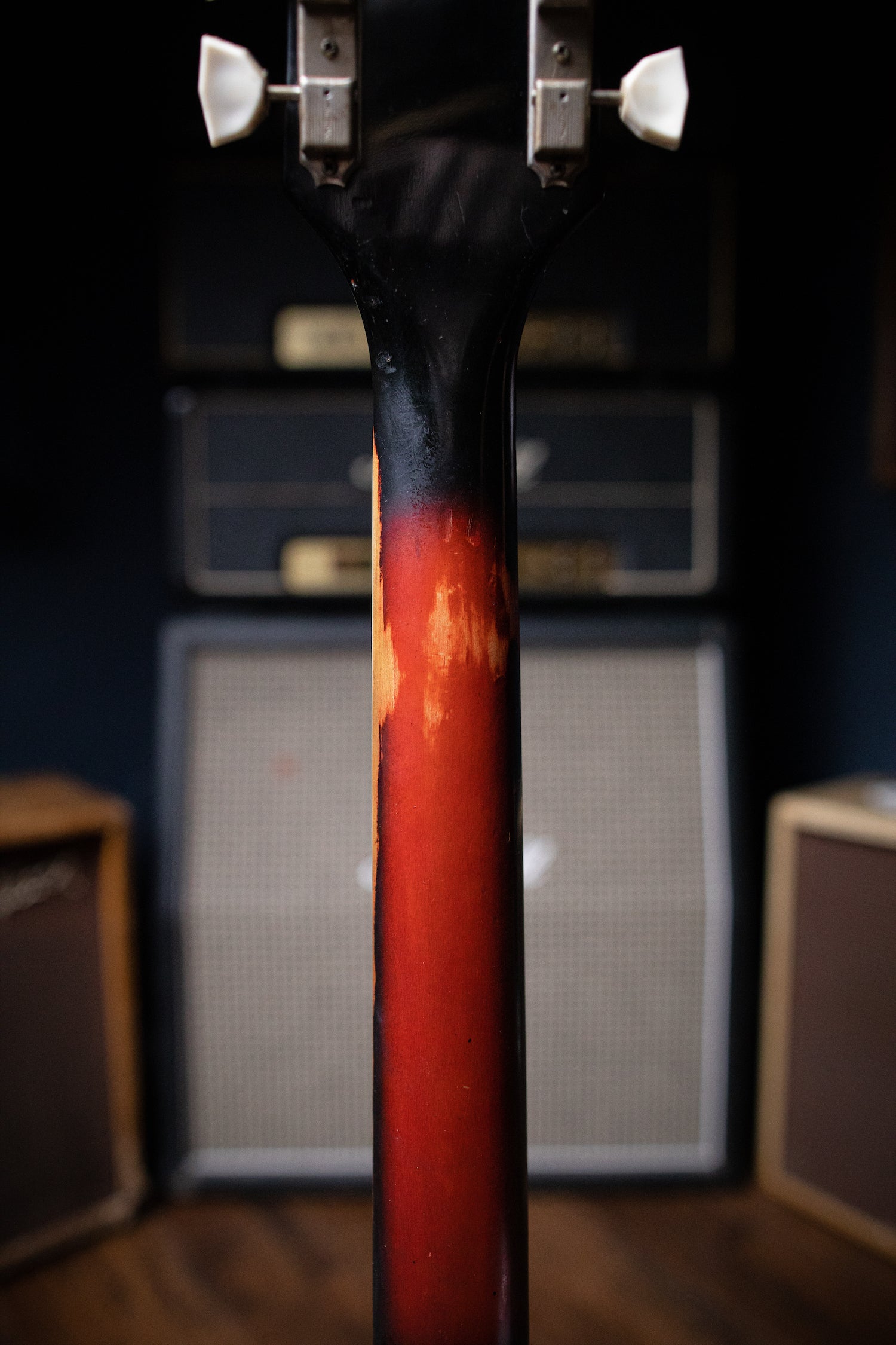 1964 National Val Pro 82 Electric Guitar - Red Burst - Walt Grace Vintage