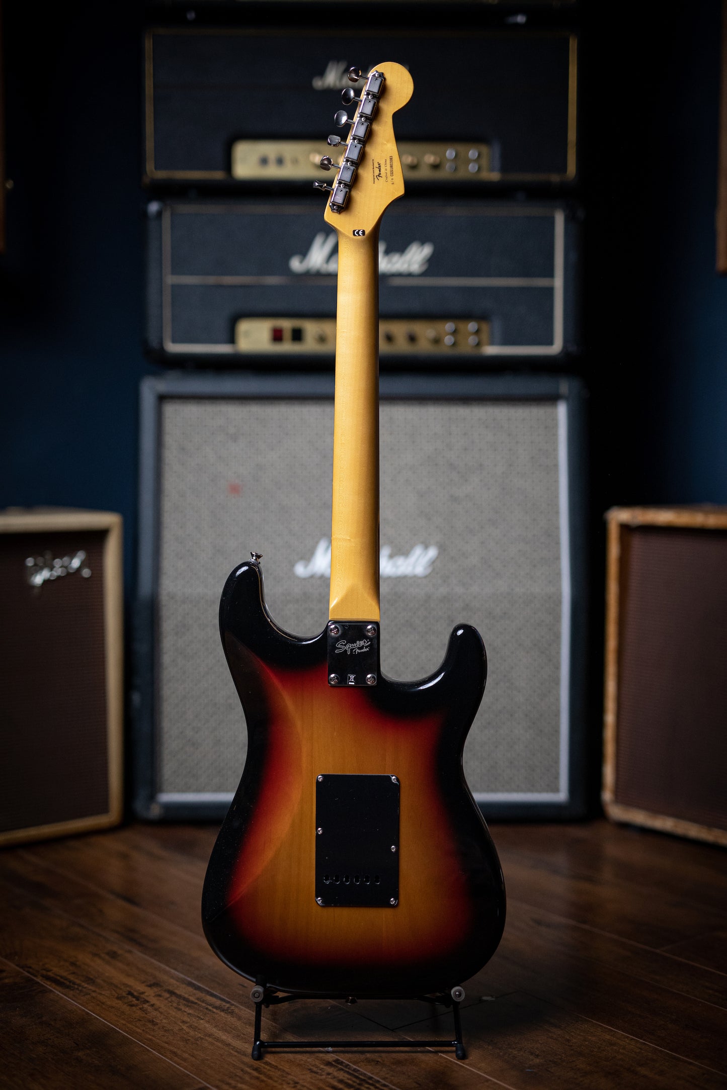 Squier Classic Vibe ‘60s Stratocaster LH Electric Guitar - 3-Tone Sunburst - Walt Grace Vintage
