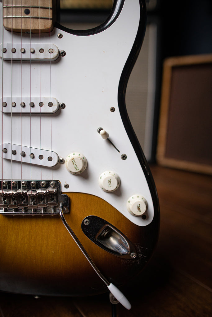 1957 Fender Stratocaster Electric Guitar - Sunburst - Walt Grace Vintage