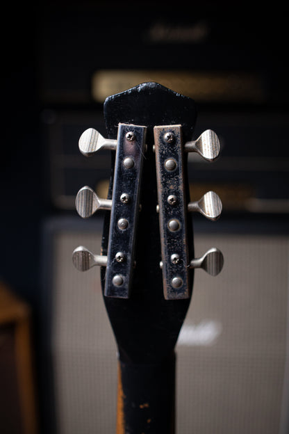1963 Danelectro 3021 "Jimmy Page" Electric Guitar - Black - Walt Grace Vintage