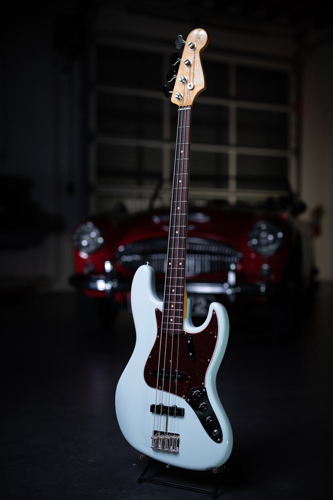 Fender American Original '60s Jazz Bass - Sonic Blue - Walt Grace Vintage