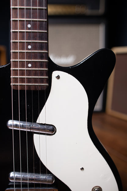 1963 Danelectro 3021 "Jimmy Page" Electric Guitar - Black - Walt Grace Vintage