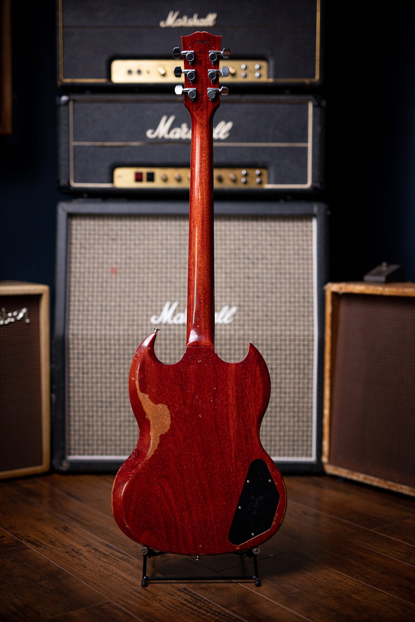 Gibson Tony Iommi "Monkey" 1964 SG Special Replica Left Handed Electric Guitar - Walt Grace Vintage