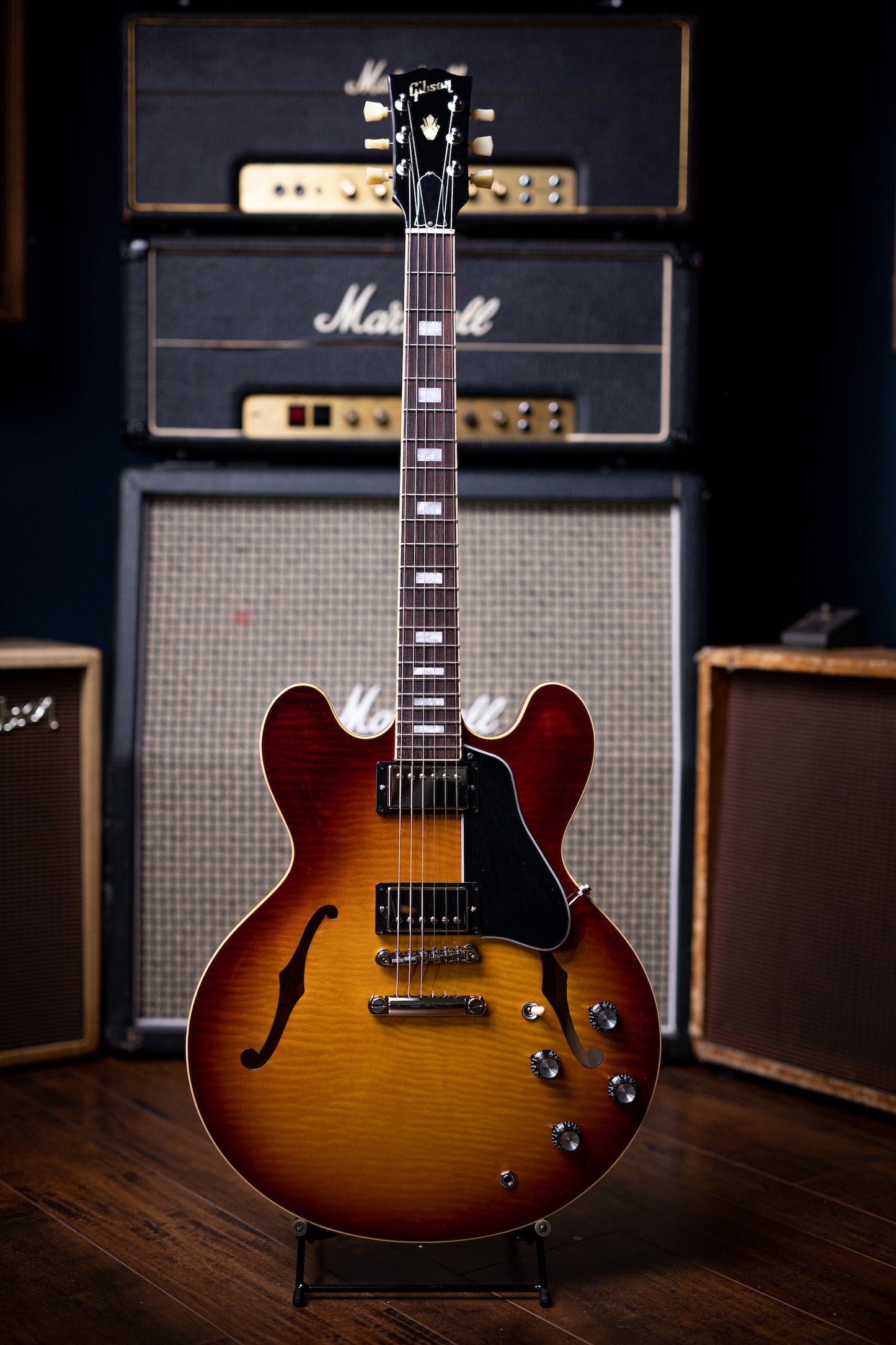 Gibson ES-335 Figured Electric Guitar - Iced Tea - Walt Grace Vintage