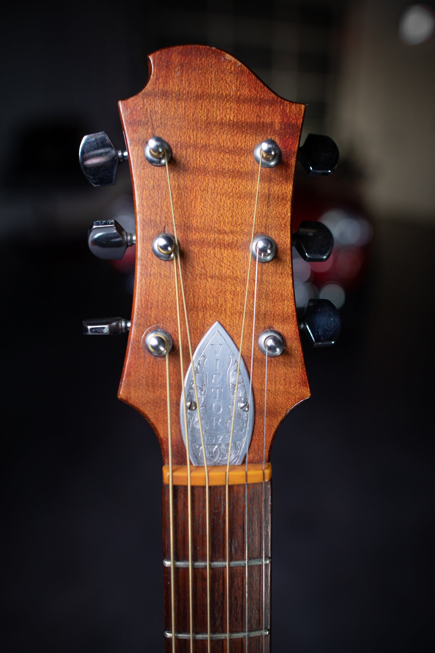 1979 Zemaitis Victor Acoustic Guitar - Red Stain