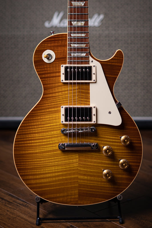 2009 Gibson Custom Shop 1959 Les Paul Reissue 50th Anniversary Electric Guitar - Sweet Tea Burst - Walt Grace Vintage