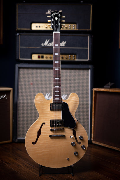 Gibson ES-335 Figured Electric Guitar - Antique Natural - Walt Grace Vintage