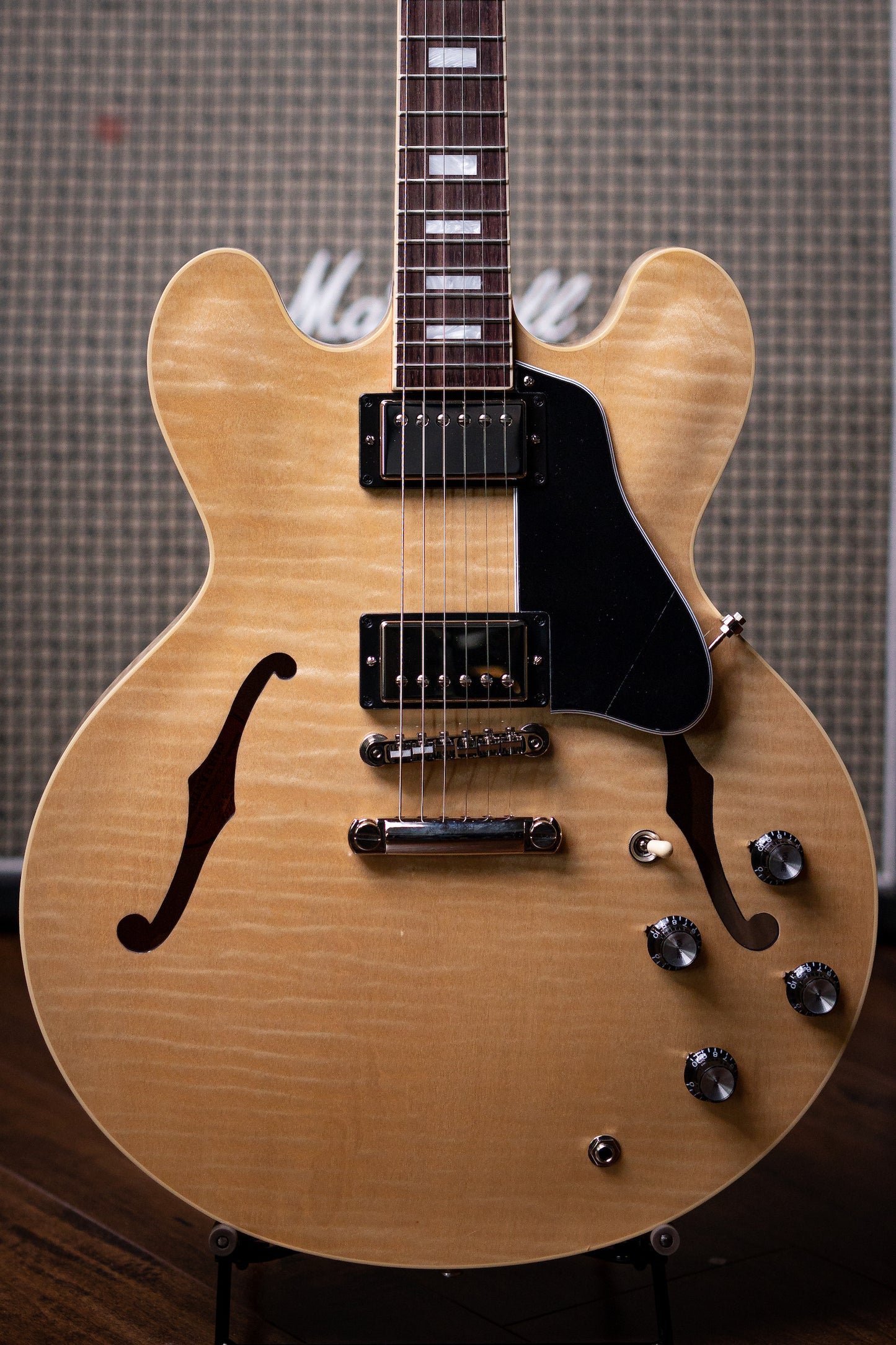 Gibson ES-335 Figured Electric Guitar - Antique Natural - Walt Grace Vintage