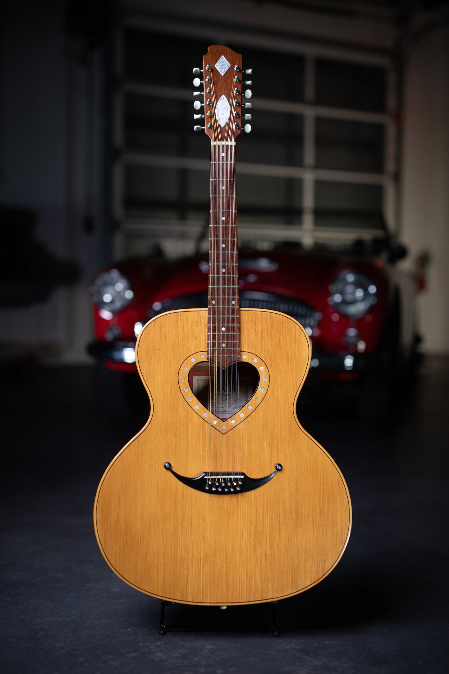 1979 Zemaitis Rik Palieri 12-String Acoustic Guitar - Natural
