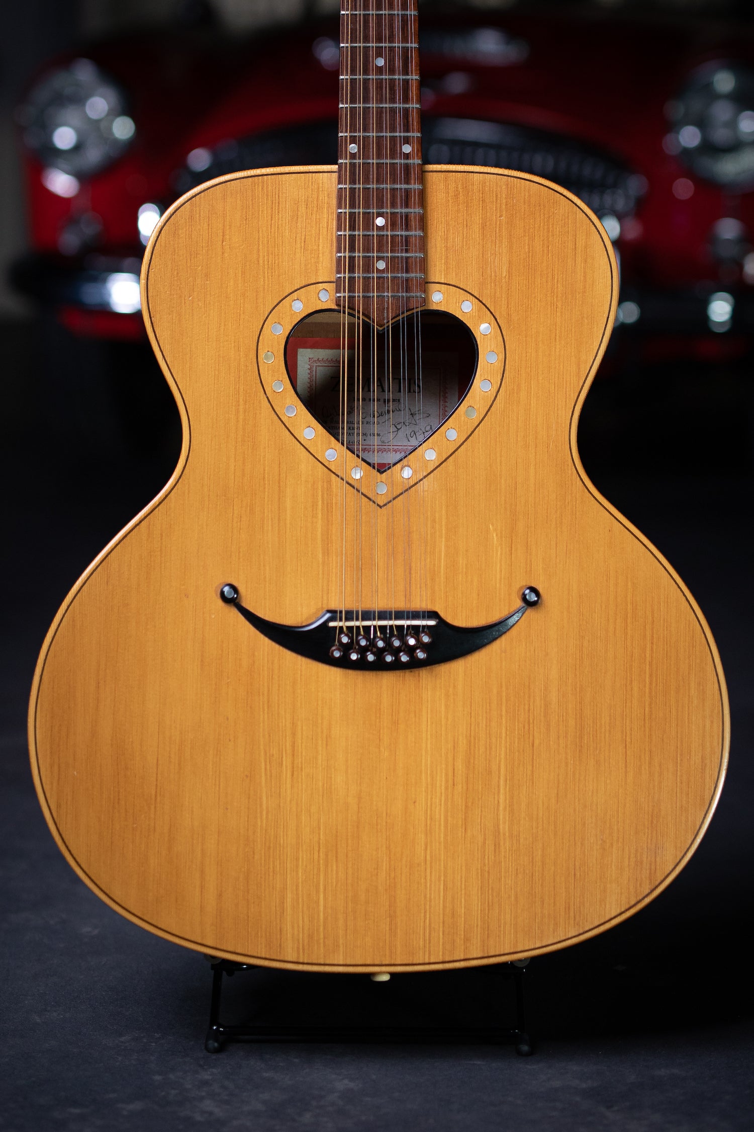 1979 Zemaitis Rik Palieri 12-String Acoustic Guitar - Natural