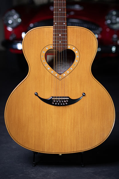 1979 Zemaitis Rik Palieri 12-String Acoustic Guitar - Natural