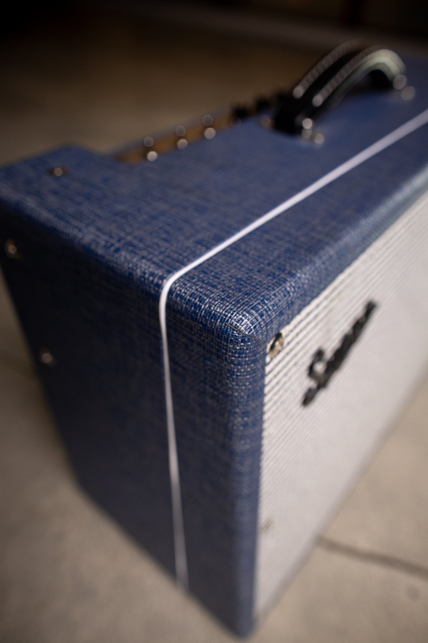 Supro 1650RT Royal Reverb 60/35-watt 2x10" Combo Amp - Blue - Walt Grace Vintage