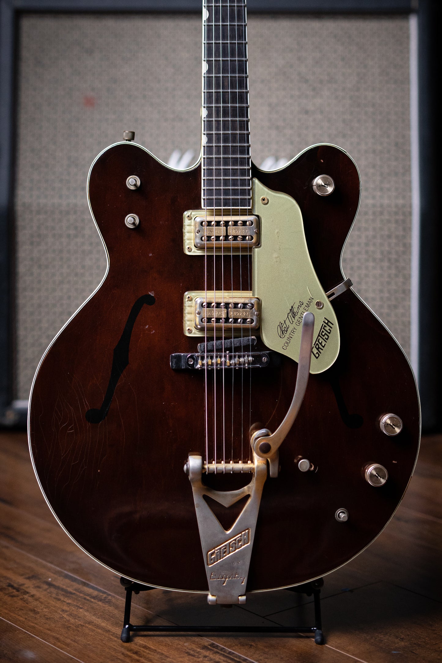 1967 Gretsch Chet Atkins Country Gentleman Electric Guitar - Burgundy - Walt Grace Vintage