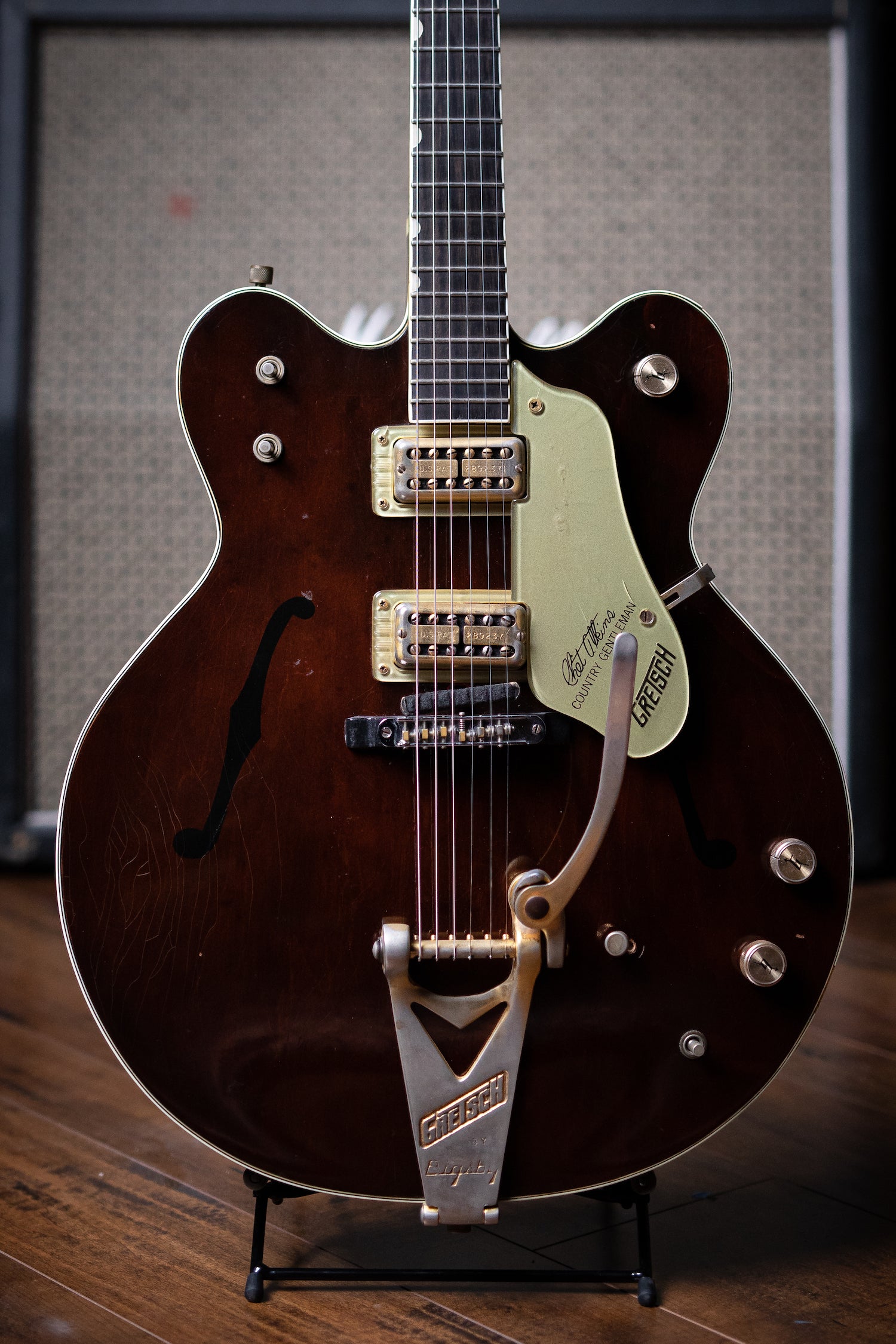1967 Gretsch Chet Atkins Country Gentleman Electric Guitar - Burgundy - Walt Grace Vintage