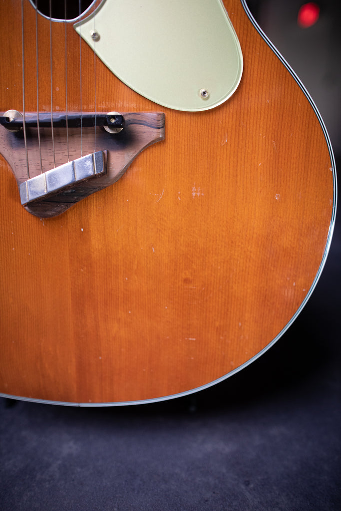 1962 Gretsch Rancher Jumbo Acoustic Guitar - Western Orange
