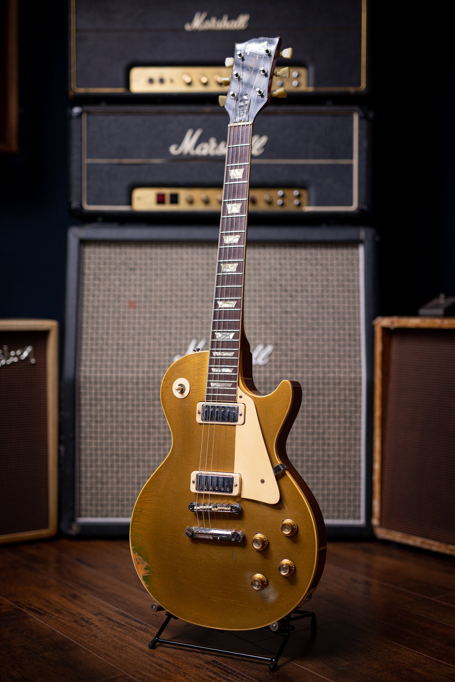 1969 Gibson Les Paul Goldtop Deluxe Electric Guitar - Walt Grace Vintage