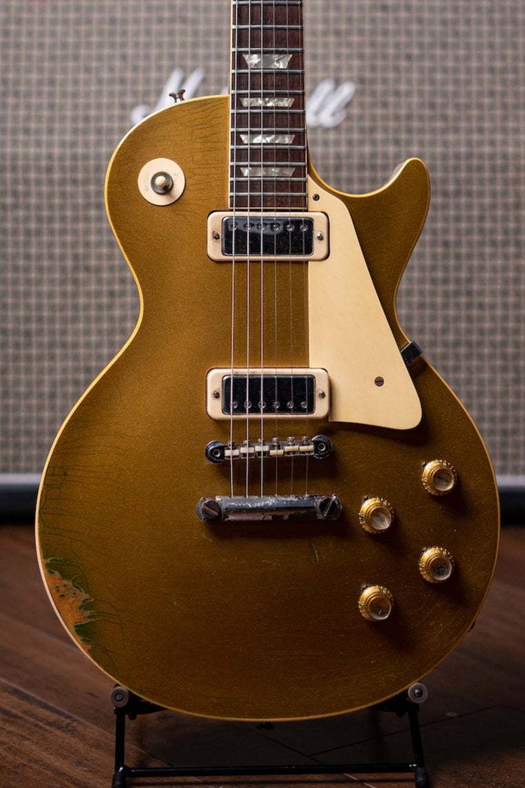 1969 Gibson Les Paul Goldtop Deluxe Electric Guitar - Walt Grace Vintage