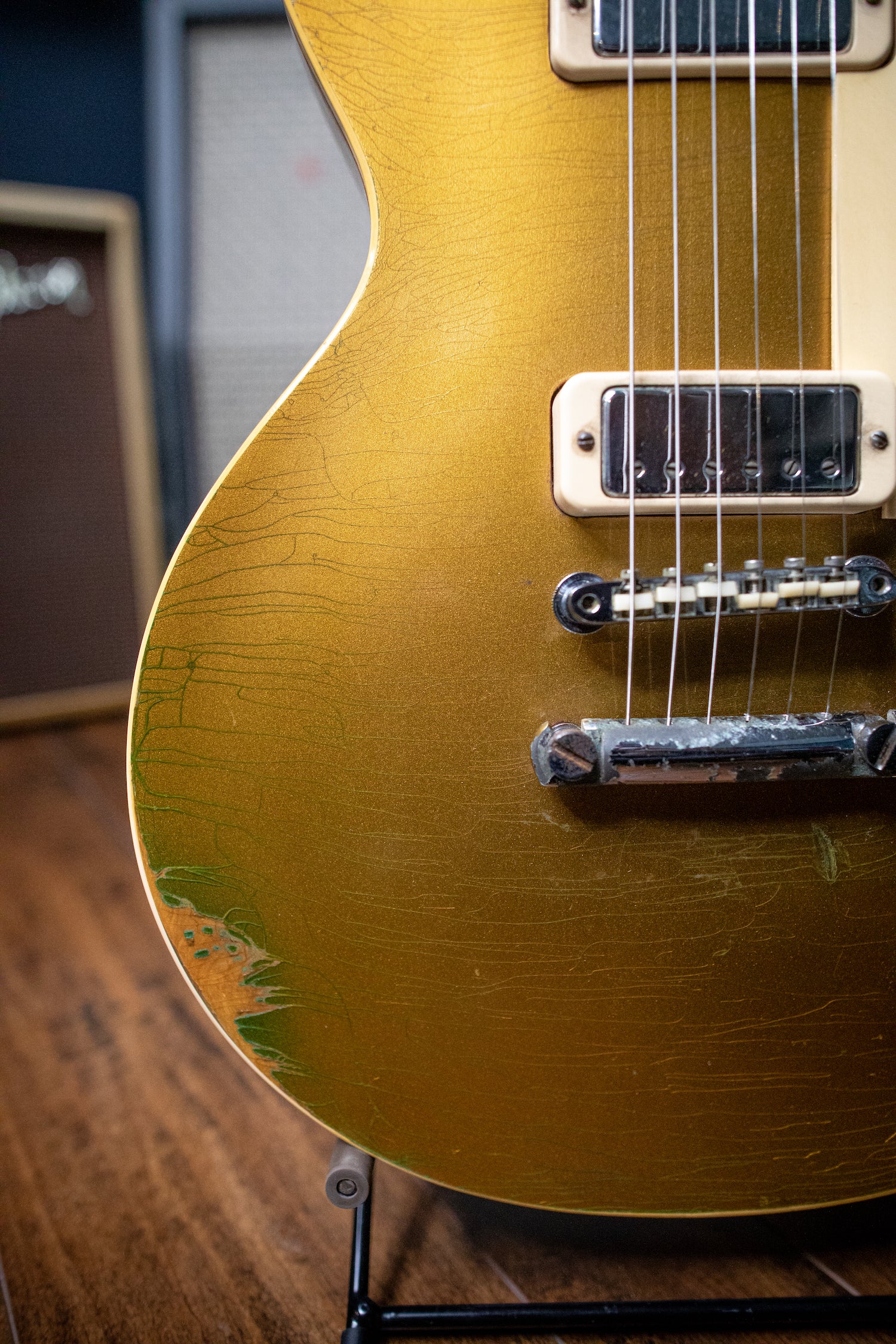 1969 Gibson Les Paul Goldtop Deluxe Electric Guitar - Walt Grace Vintage