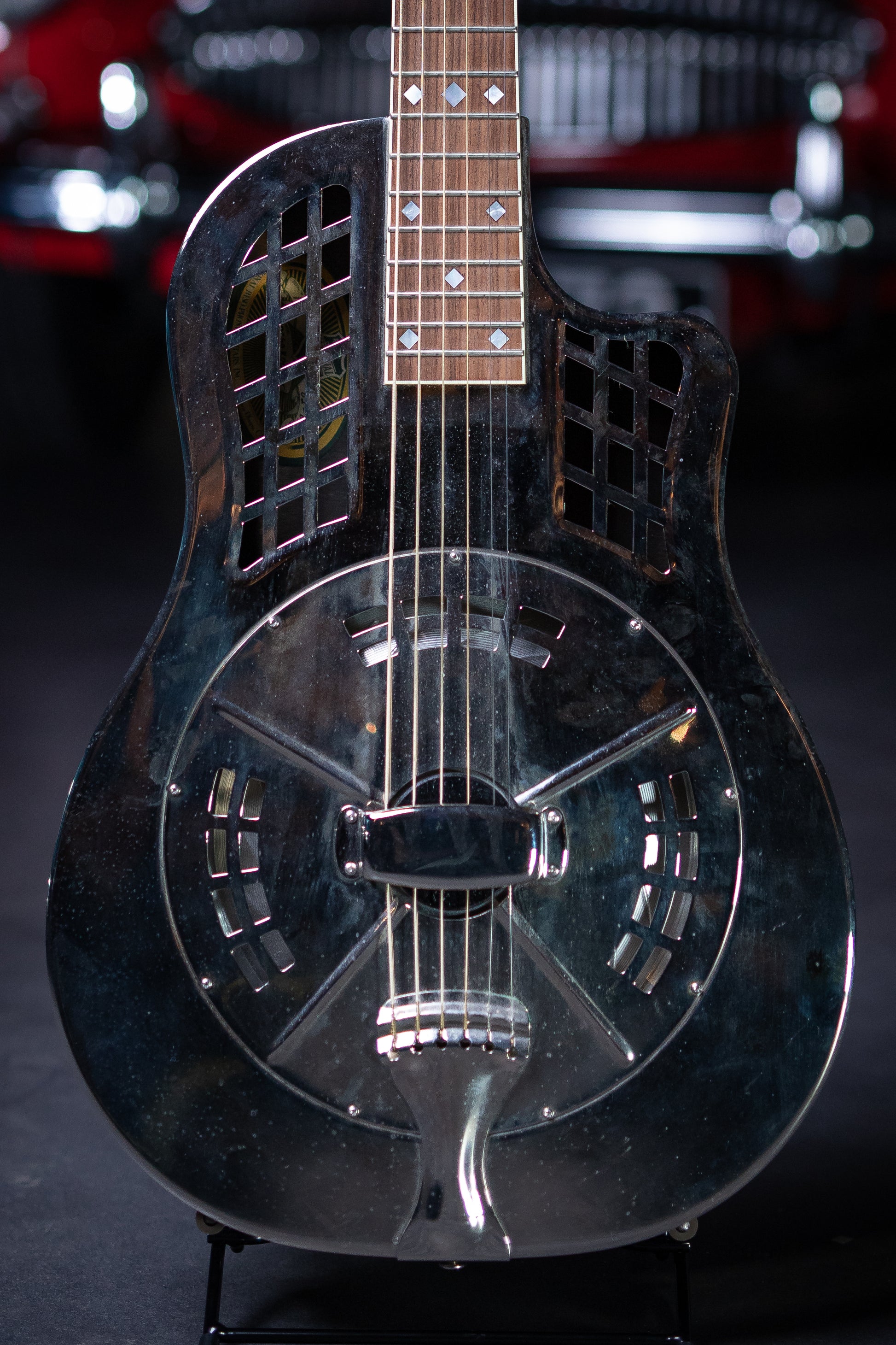 2005 Reso-Phonic ResoRocket #126 Acoustic Guitar - Nickel