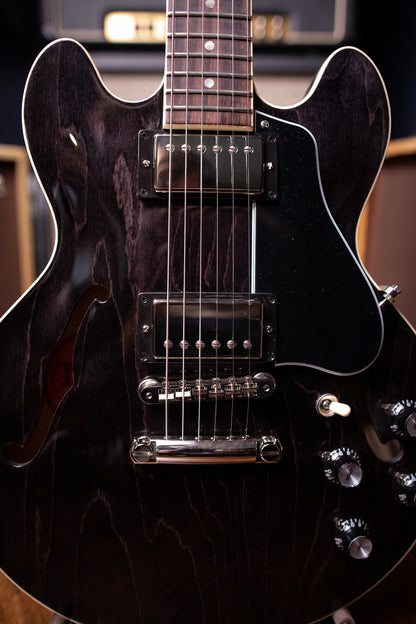 Gibson ES-339 Electric Guitar - Trans Ebony - Walt Grace Vintage