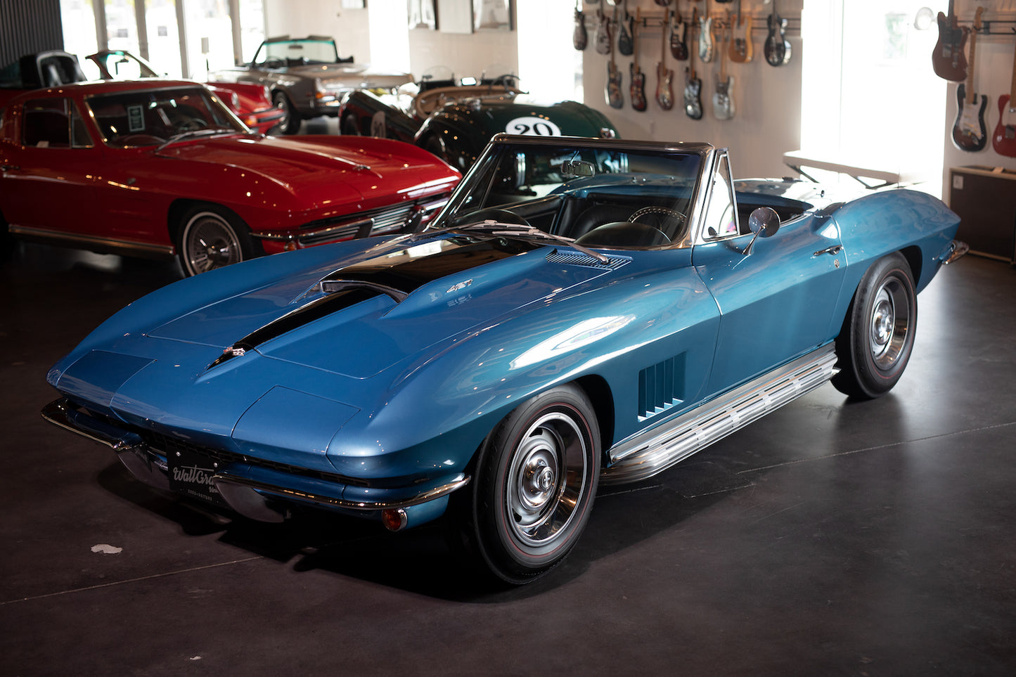 1967 Chevrolet Corvette Stingray Convertible 427/390 HP - Walt Grace Vintage