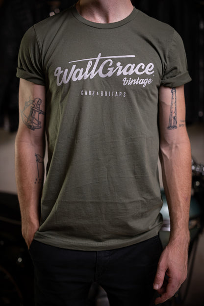 Walt Grace Vintage Logo Crewneck T-Shirt - Walt Grace Vintage