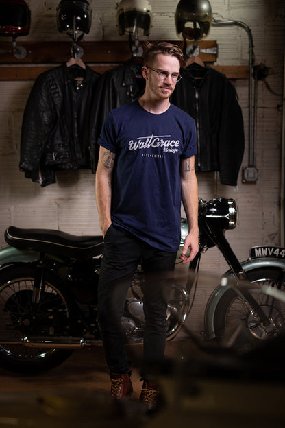 Walt Grace Vintage Logo Crewneck T-Shirt - Walt Grace Vintage