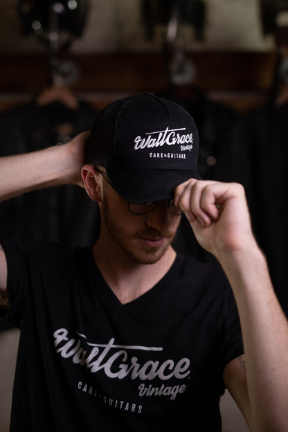 Walt Grace Vintage Hat - Black - Walt Grace Vintage