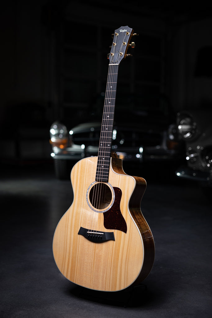 Taylor 214ce-K DLX Acoustic-Electric Guitar - Natural