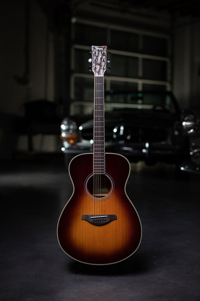 Yamaha FS-TA Acoustic Guitar - Brown Sunburst - Walt Grace Vintage