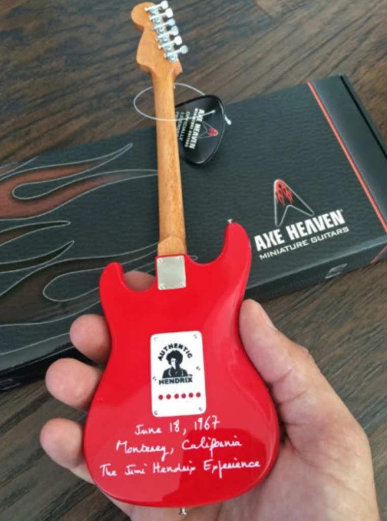 Jimi Hendrix Fender™ Stratocaster™ Monterey - Mini Guitar