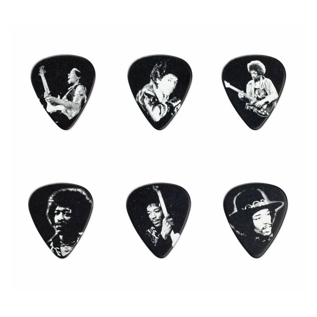 Jimi Hendrix Silver Portrait Series Pick Tin