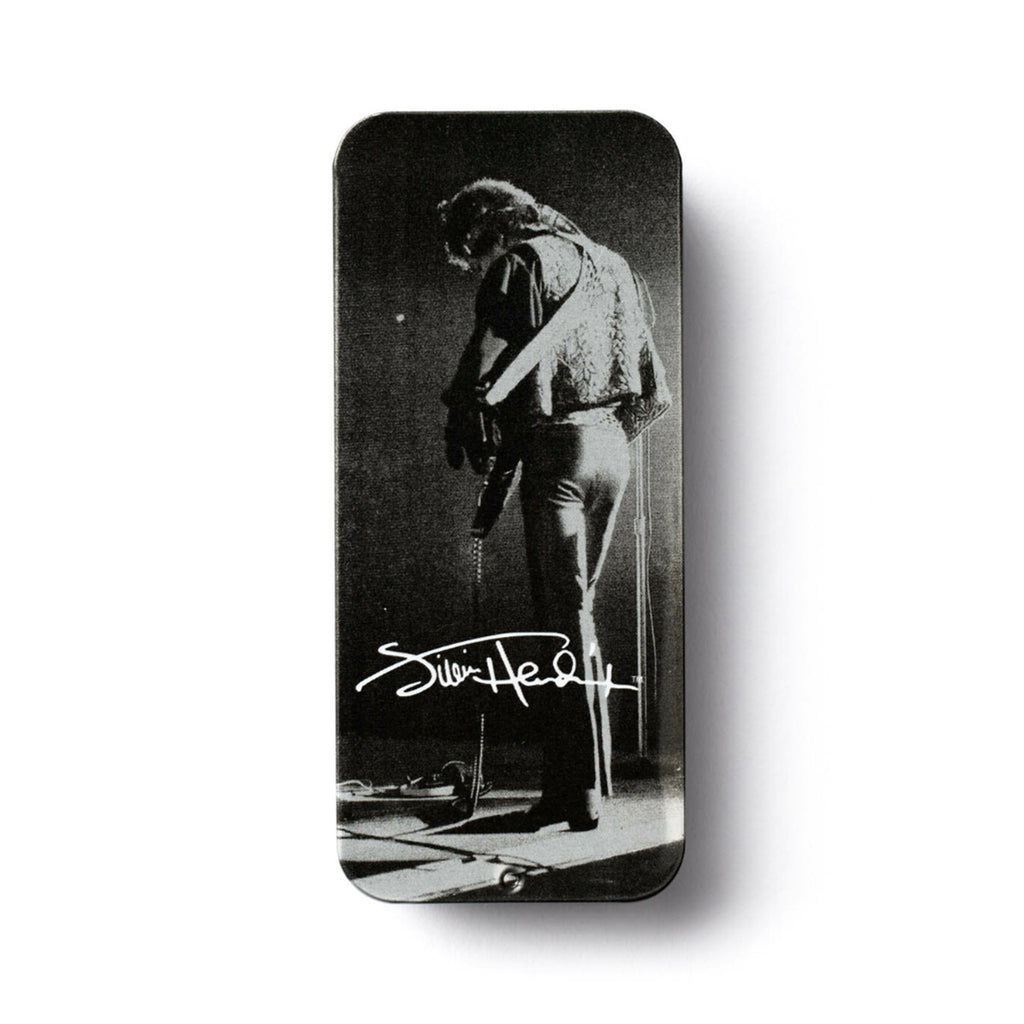 Jimi Hendrix Silver Portrait Series Pick Tin