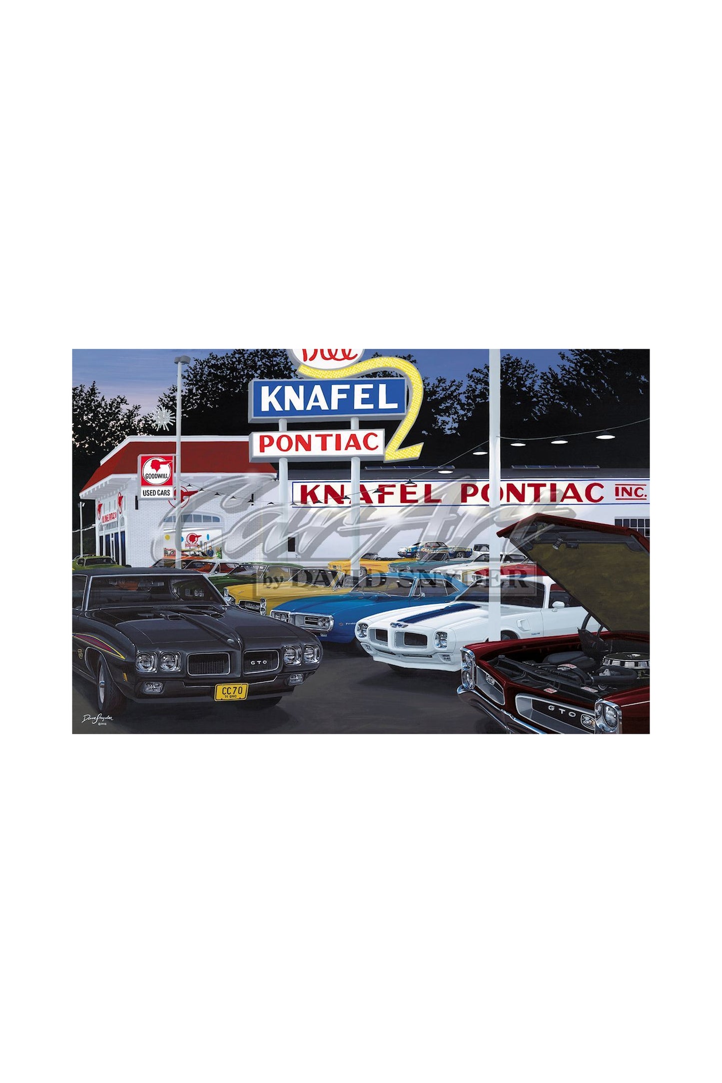 "Knafel Pontiac" Limited Edition Print