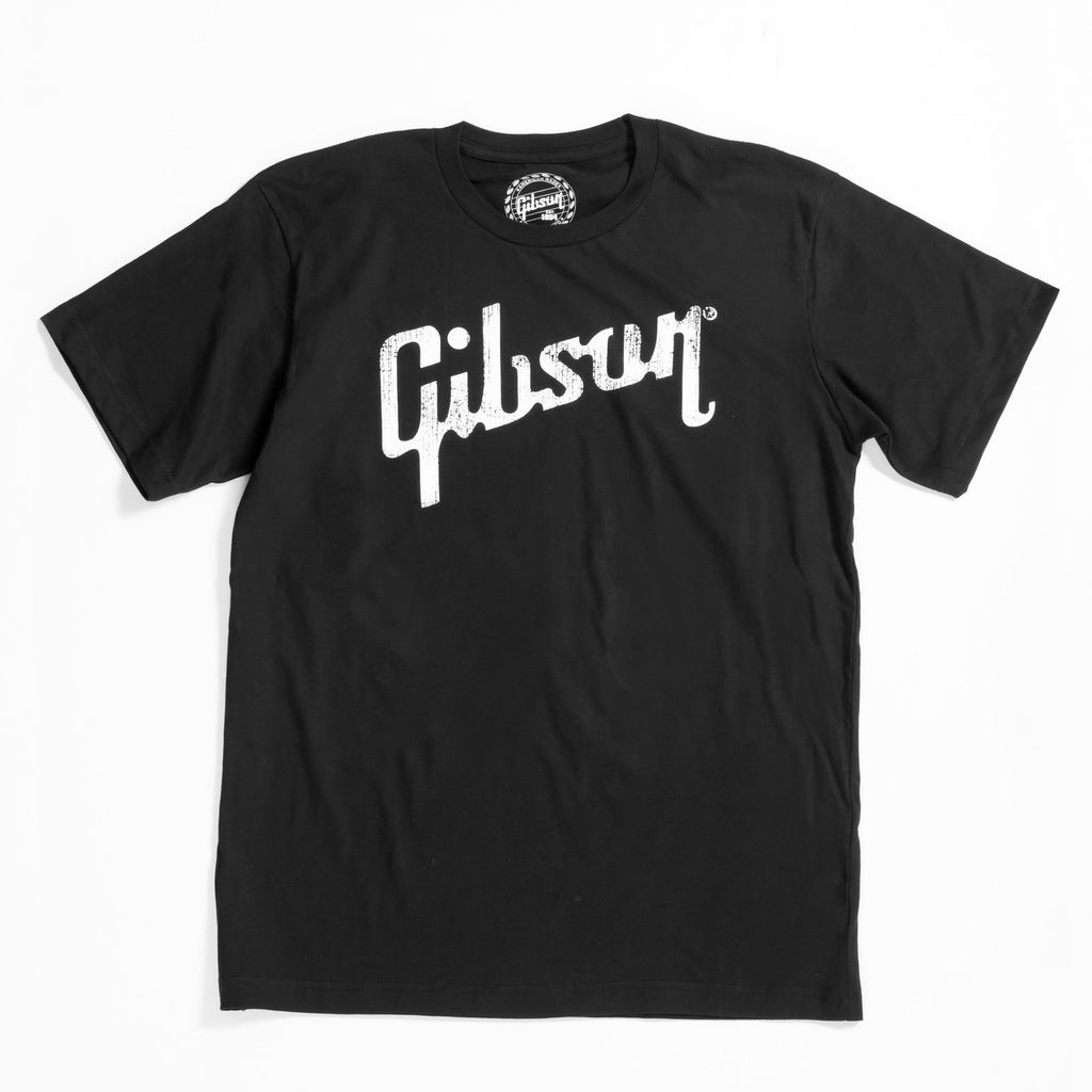 Gibson Logo T-Shirt - Black - Walt Grace Vintage