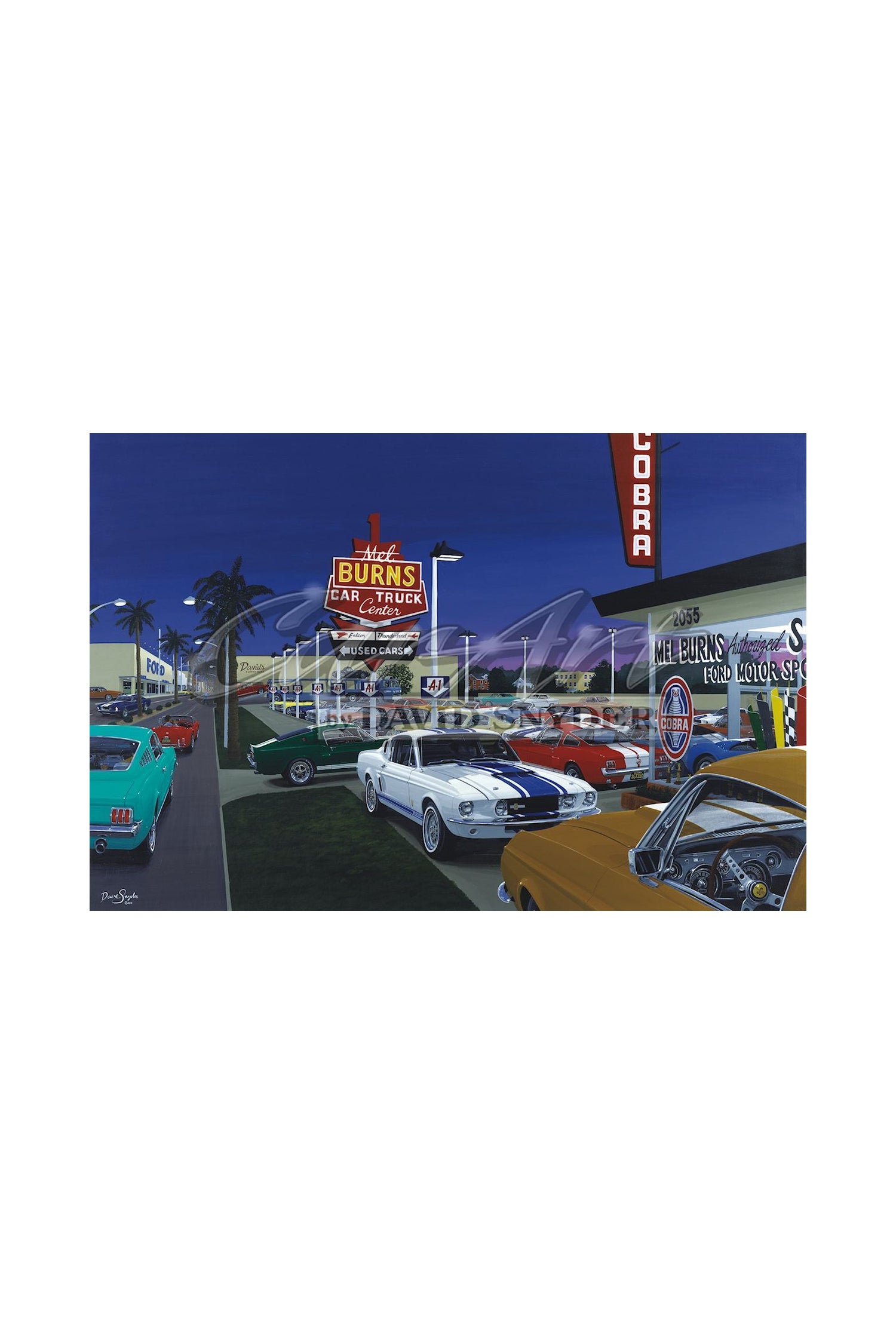 "Mel Burns Ford" Limited Edition Print