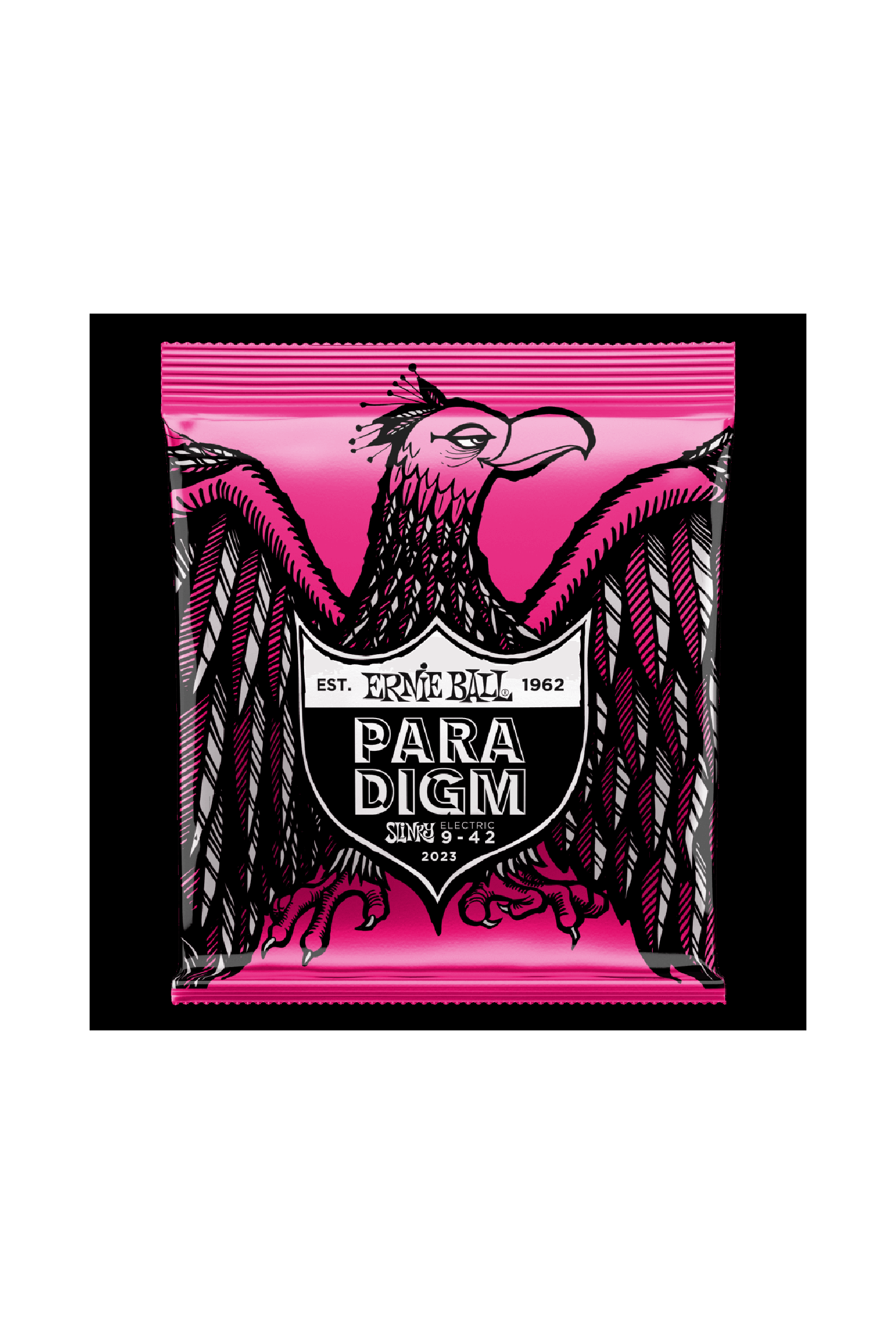 Ernie Ball P02023 Super Slinky Paradigm Electric Guitar 6 String 9-42