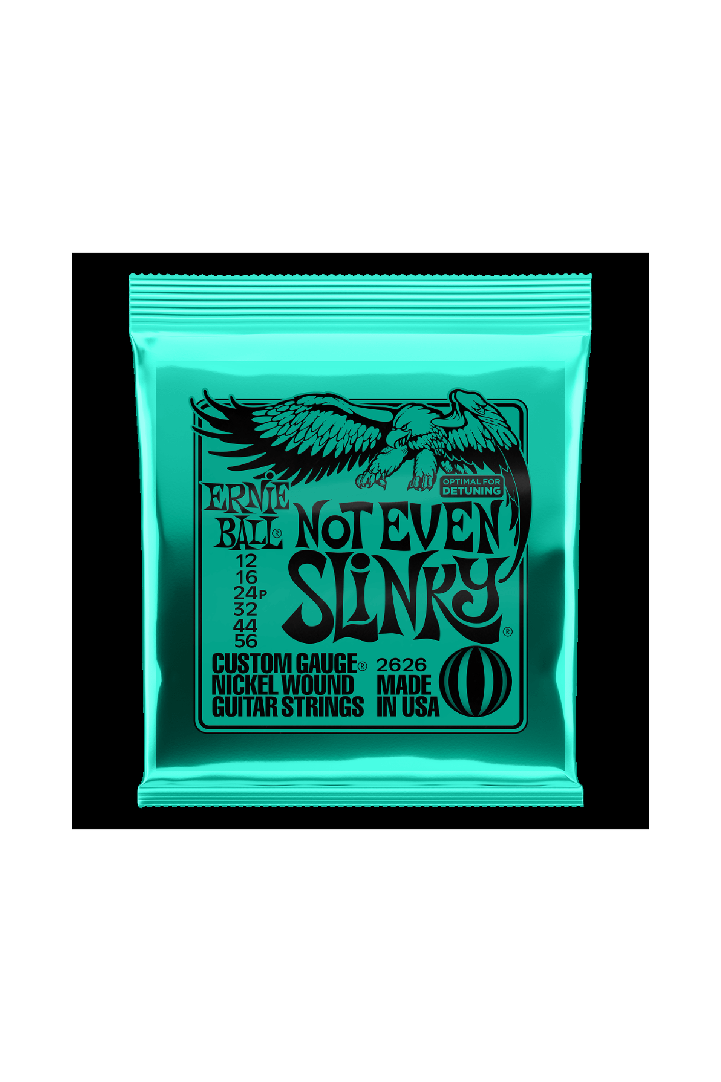 Ernie Ball 2626 Not Even Slinky Nickel Wound Electric Guitar 6 String 12-56