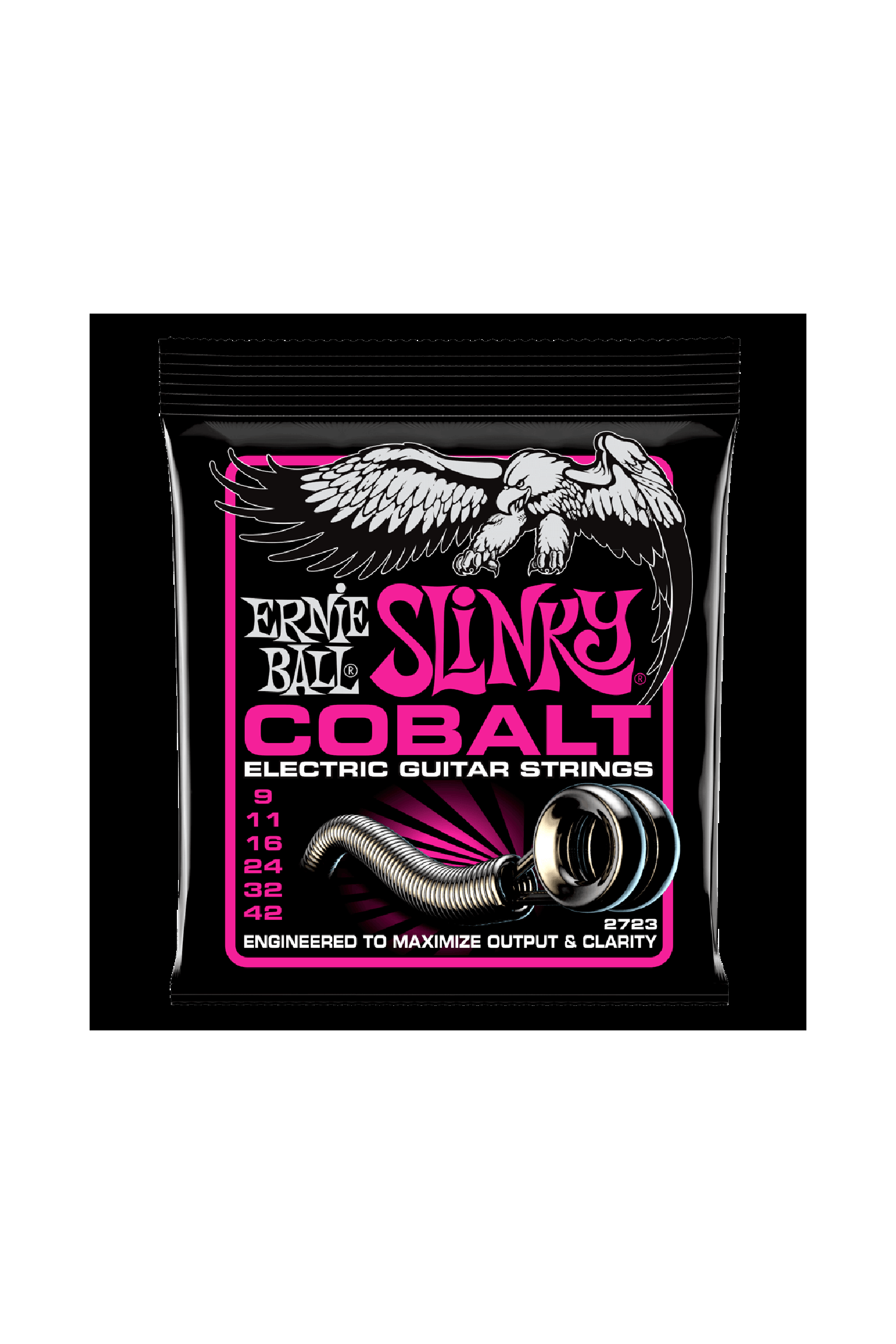 Ernie Ball 2723 Super Slinky Cobalt Electric Guitar 6 String 9-42