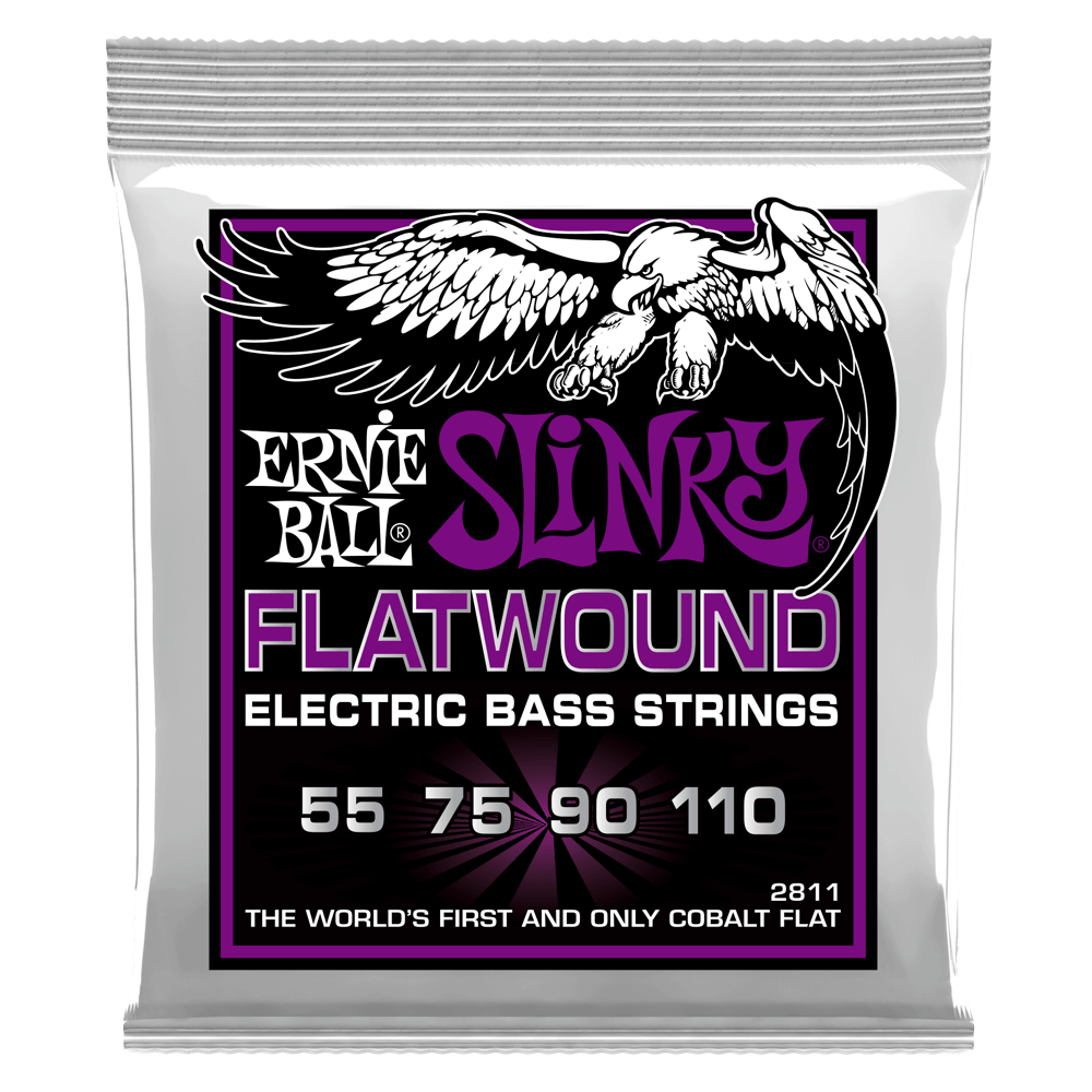 Ernie Ball  2811 Power Slinky Flat Wound Electric Bass 4 String