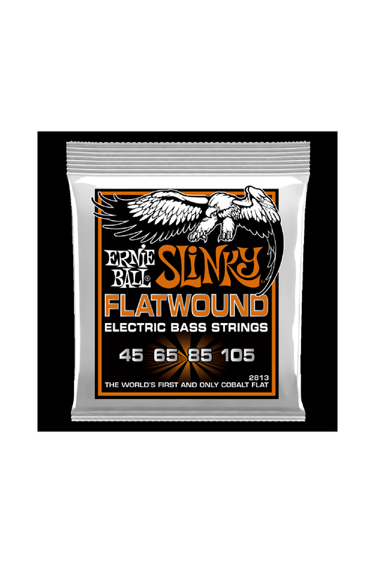 Ernie Ball 2813 Slinky Flat Wound Electric Bass 4 String