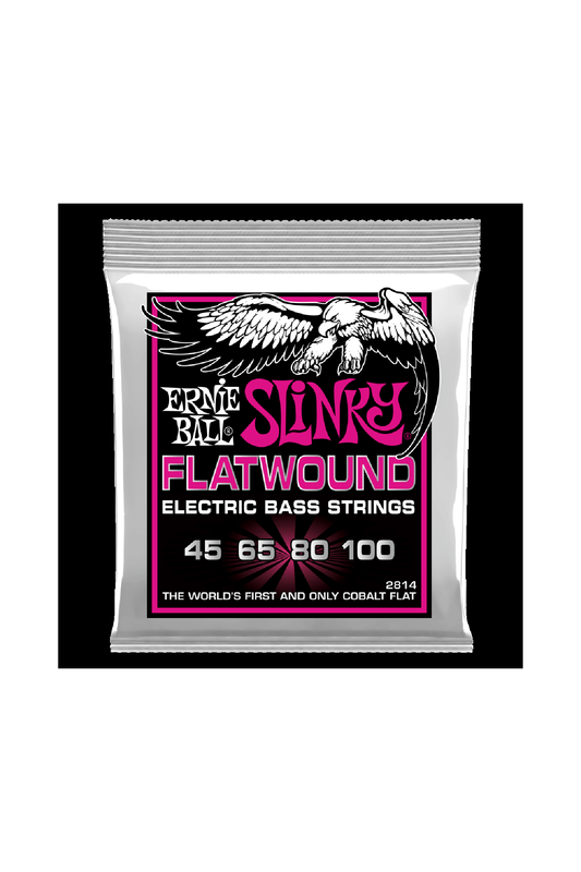 Ernie Ball 2814 Slinky Flat Wound Electric Bass 4 String