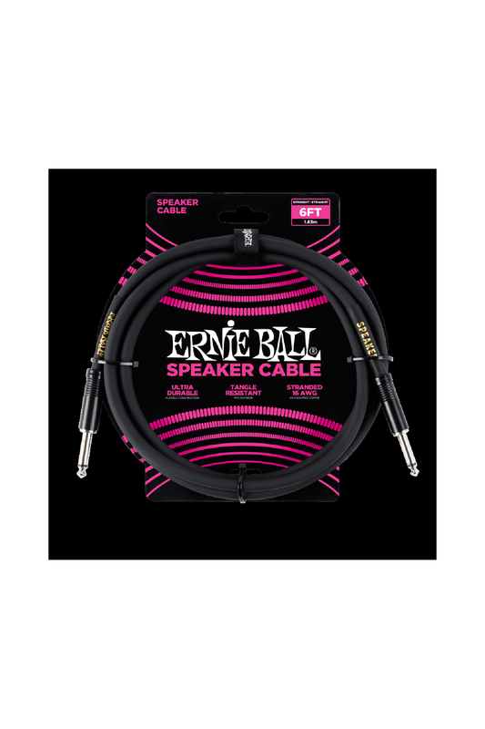 Ernie Ball Speaker Cable 6'