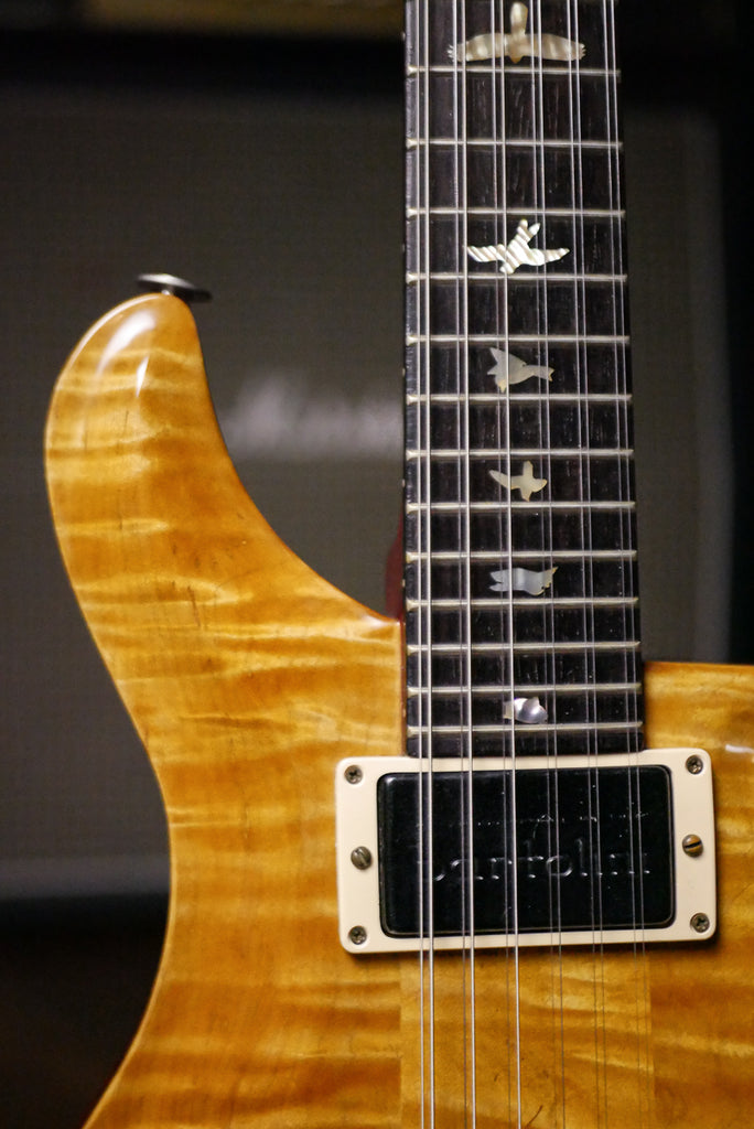1983 Paul Reed Smith Carlos Santana Custom Doubleneck Electric Guitar - Vintage Yellow